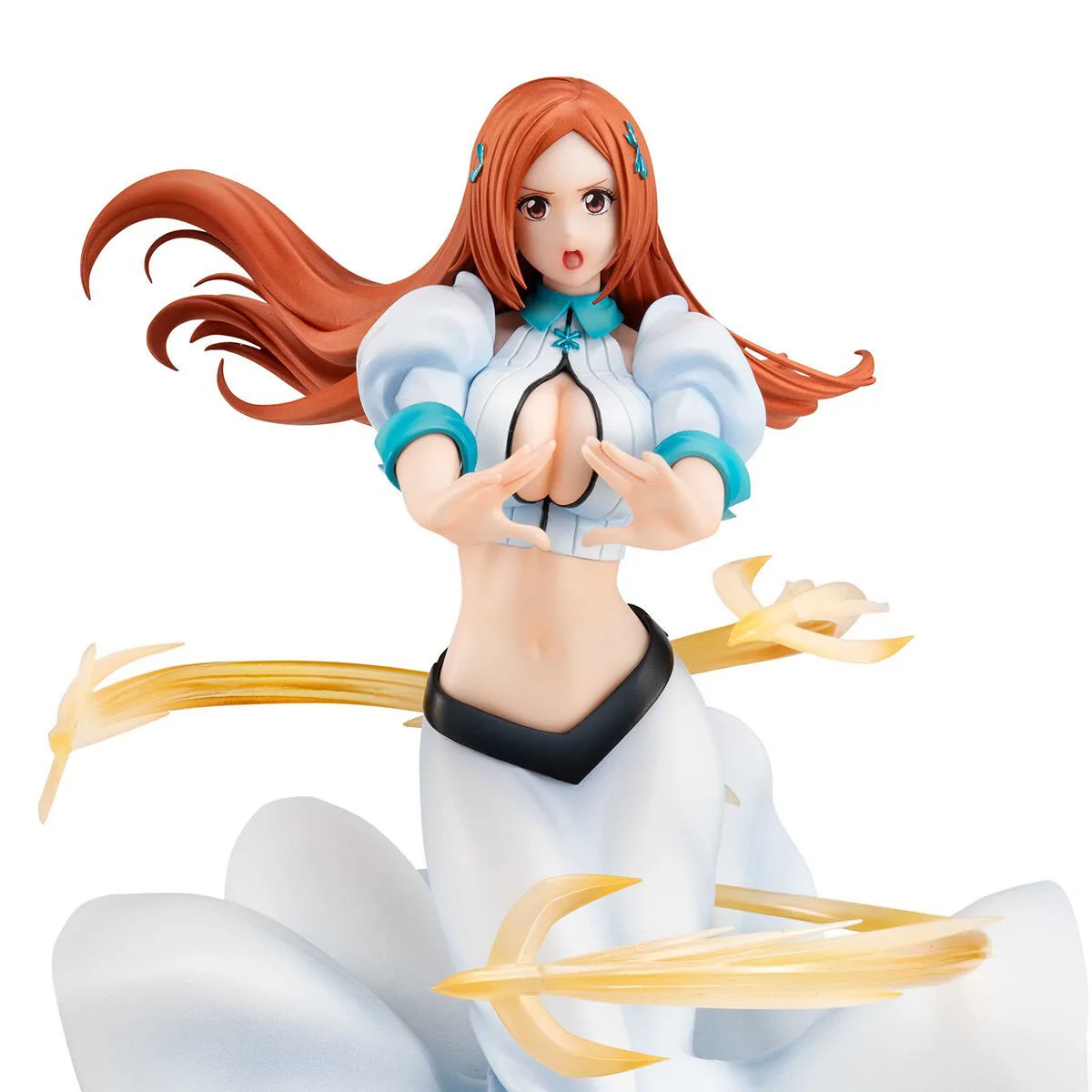 100% Original MegaHouse Gals Series Bleach Sennen Kessen-hen Inoue Orihime Anime Figure Action Figure Collection Series