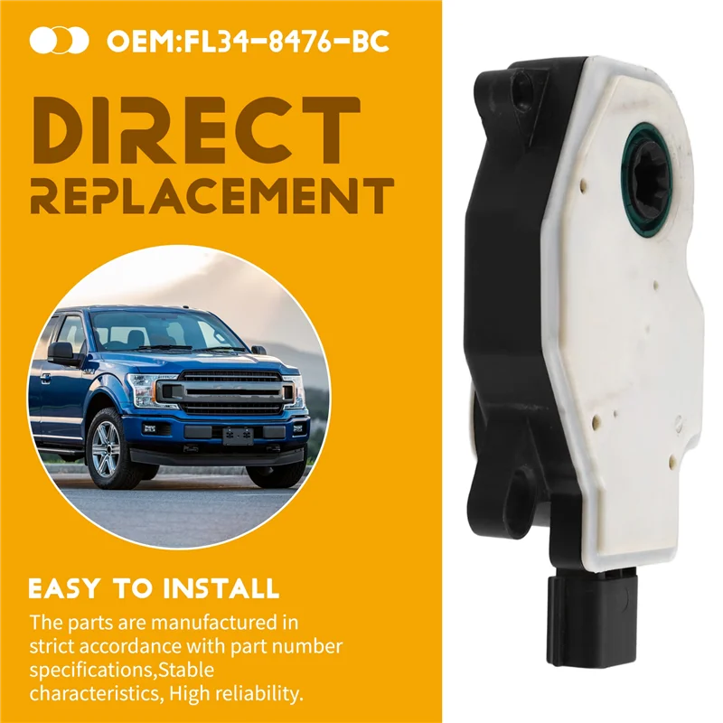 Car FL3Z-10884-A Radiator Grille Motor Active Shutter Actuator Temp Control FL3Z10884B FL34-8476-BC For Ford F-150 15-20