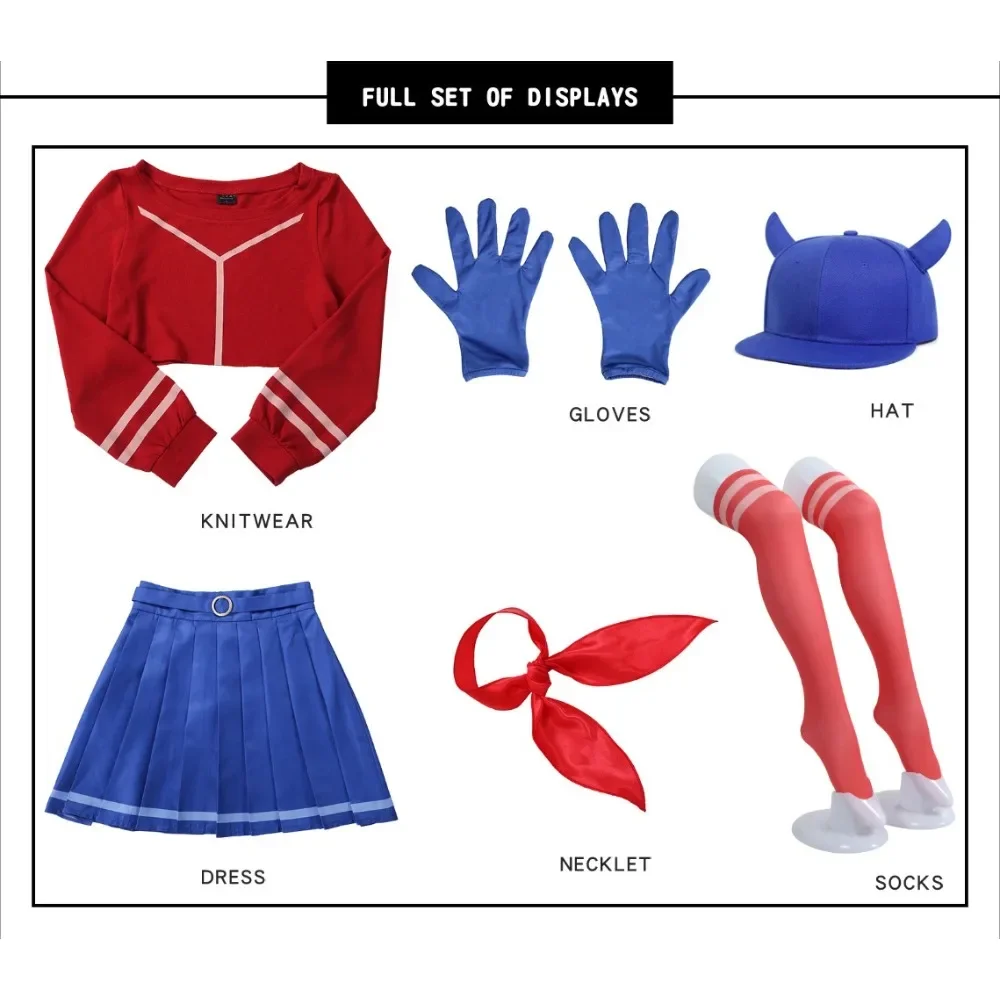 Gioco horror anime Mita Cosplay Mita Мита Costume JK Uniforme scolastica Abito carino Parrucche Lolita per Halloween Ragazze Donna Carnevale