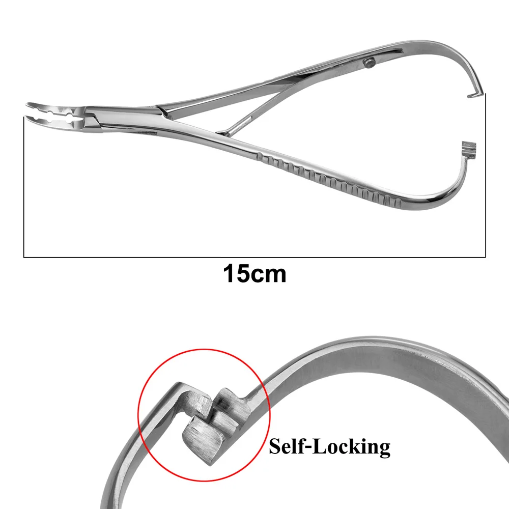 Surgical Steel Pliers Body Piercing Tool Forceps Needle Pipe Clamp Tweezers Open Close CBR Ring Plier Ear Belly Nose Pierc Tools