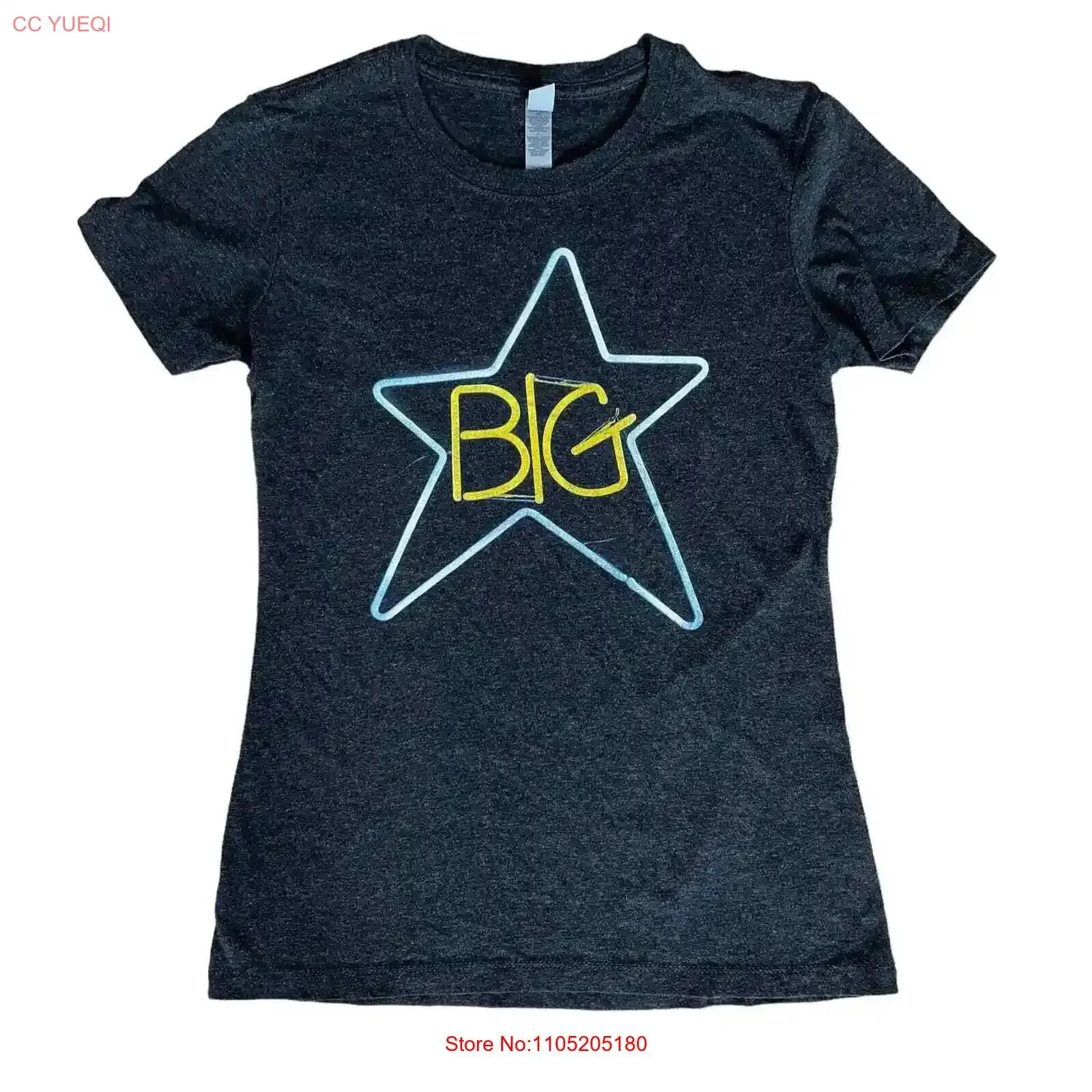 Big Star Band T Shirt Women s Small Chris Bell vintage Washed Soft Stretched designer clothes Slightly graphic fashion