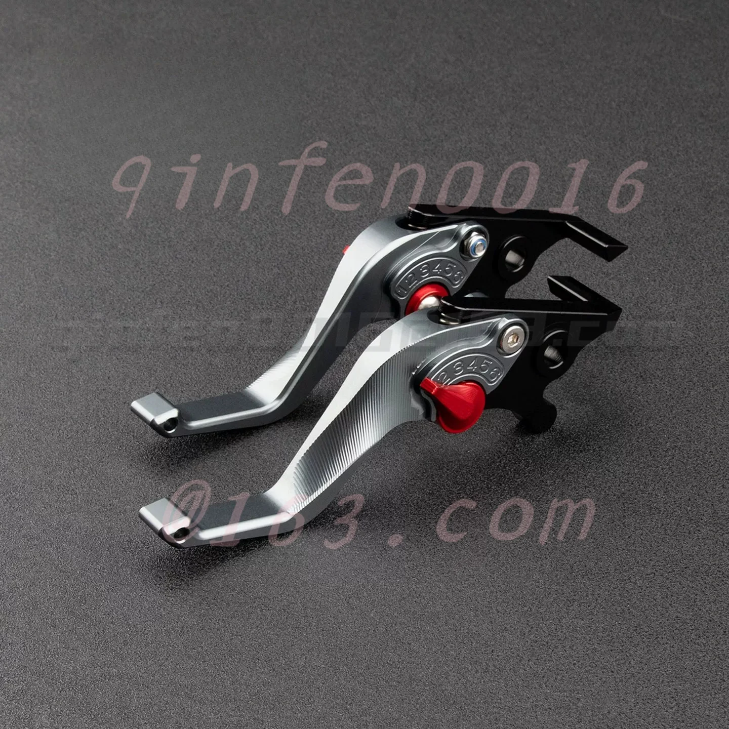 

For CFMOTO 450MT 800MT 2021-2026 CNC Aluminum Short 2 Finger Brake Clutch Lever Labor Saving