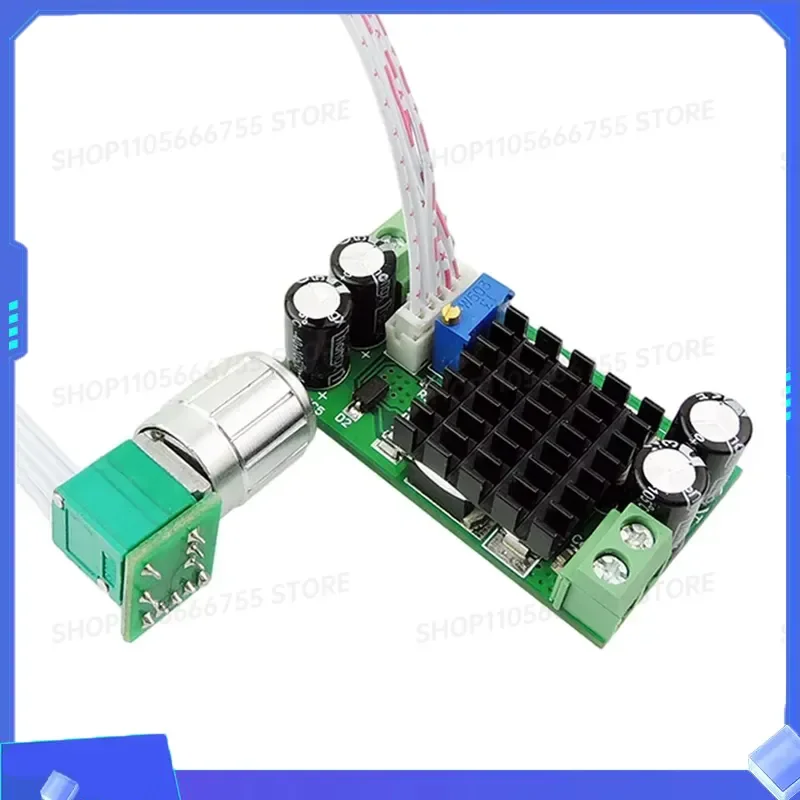1PC DC5-24V Fan Speed Controller Electronic Speed Control Switch Regulator with Potentiometer for Motor Voltage Adjustment