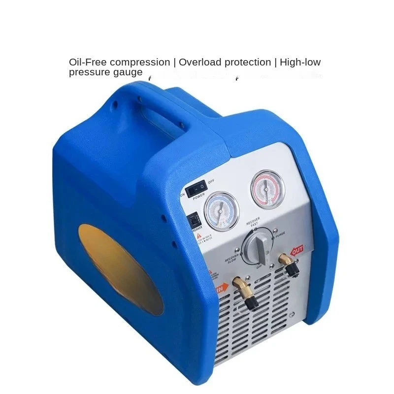 

Customizable Automatic Air-conditioning refrigerator refrigerant automatic recovery machine double-cylinder pumping fluorine ref