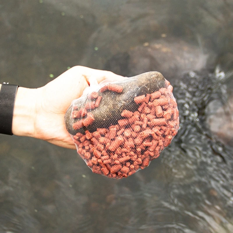 Sacchetti in PVA Pesca alla carpa a dissoluzione rapida Sacchetti in PVA solubili in acqua Sacchetti per esche pellet