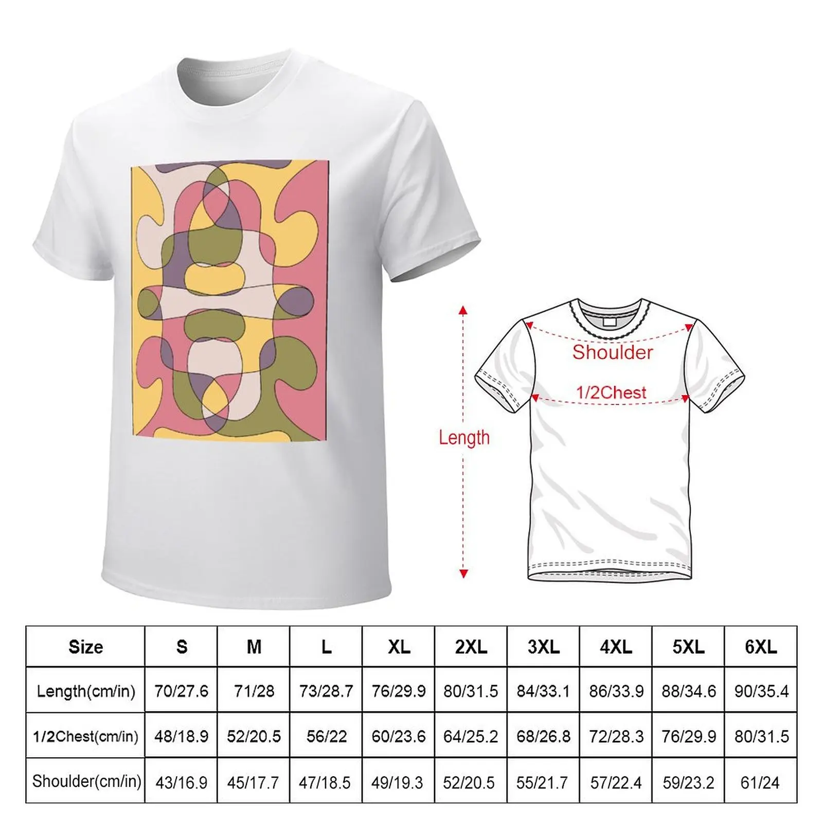 Satisfying pattern T-shirt boys whites plain Men's t-shirt