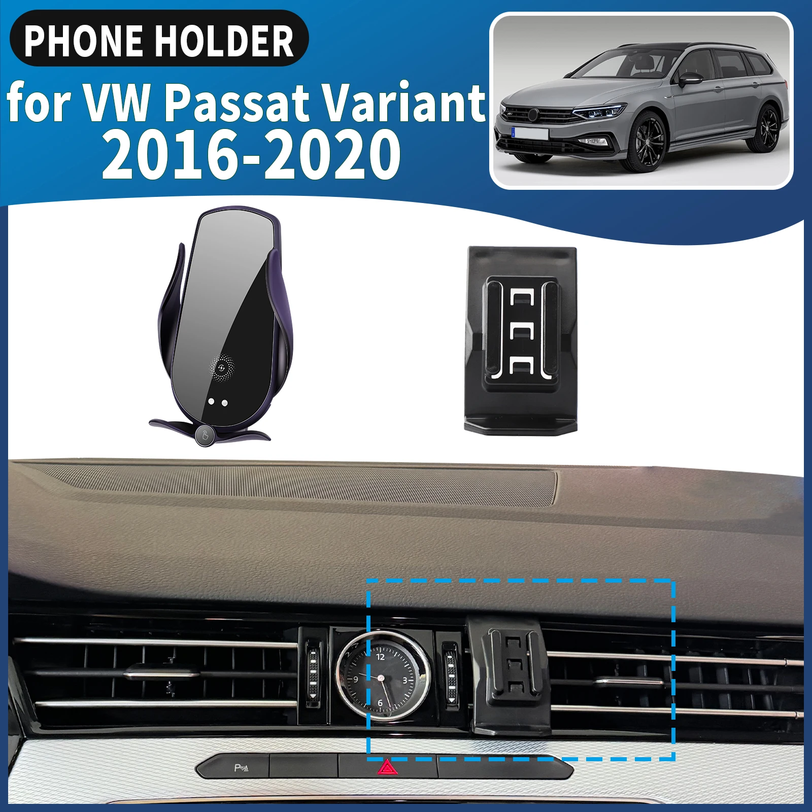 

fit for VW Passat Variant 2016 2017-2020 ​​Car Phone Holder Mount Vehicle-Specific GPS Navigation Easy Installation accessoires