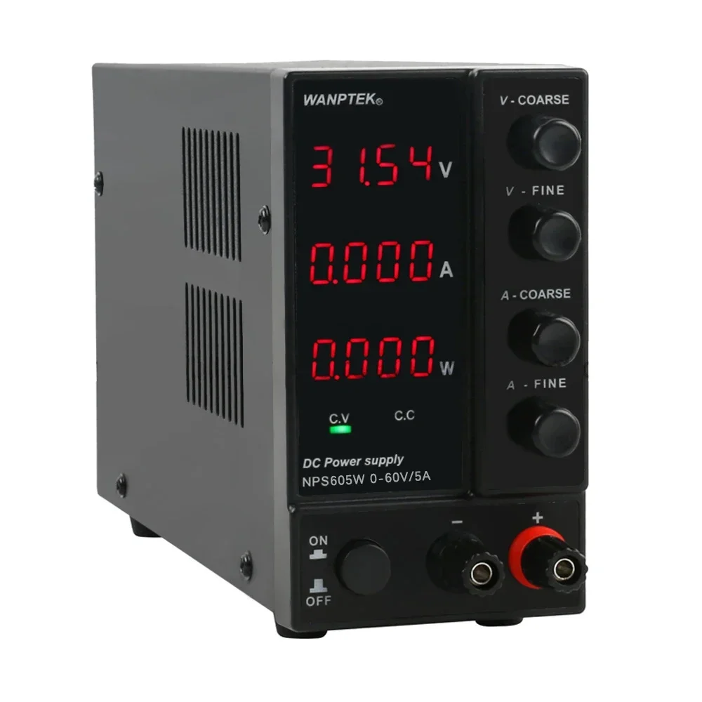 Power supply Mini NPS605W DC power supply 4-digit display Adjustable 0-60V 0-5A Laboratory Test Power Supply For Phone PC Repair