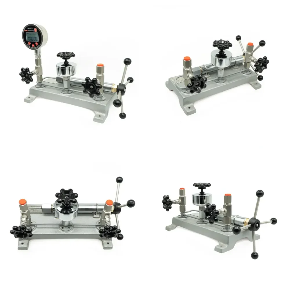 YW-60 High Precision Hydraulic Calibration Pump 0-60MPa Hydraulic Calibration Pump