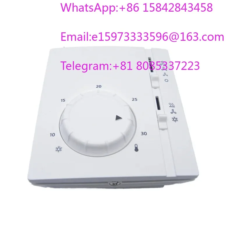 Room Thermostat for 2pipe Fan Coils RAB11.1 Control Output on OFF Manual 3 Speed Fan Switch  2-position  Thermostat RAB11.1