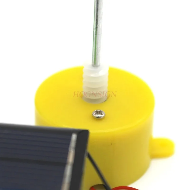 1 set Rotating Sunflower Technology Small Production Experimental Material Package Solar Craft Toy