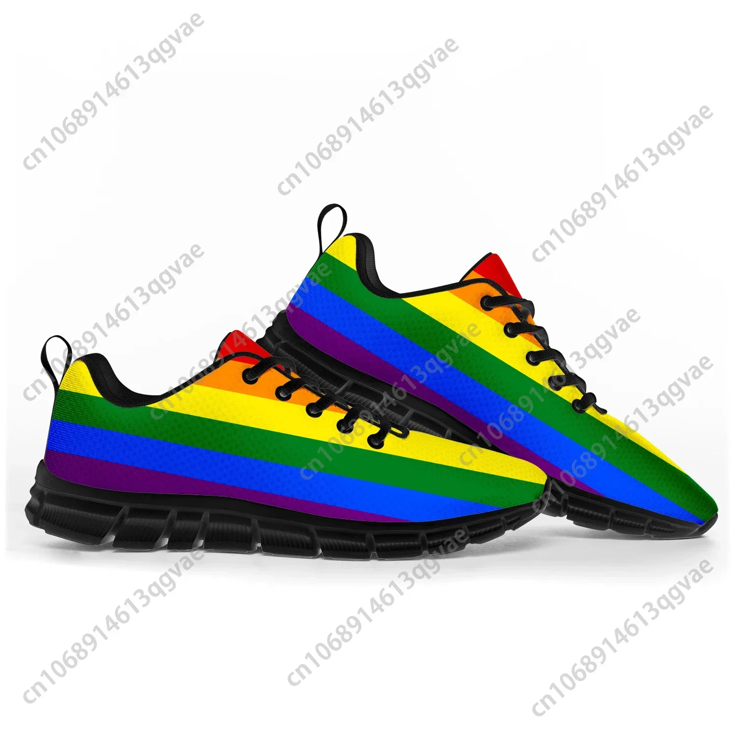 Gay Pride Love Sports Shoes Mens Womens Teenager Customized Sneakers Casual Tailor-Made Shoe High Quality Couple