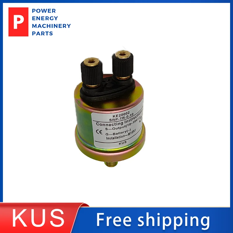 New KUS Mechanical Oil Pressure Sensor Original KE20002 VDO 360-081-032-003C M10x1.0 Thread No Alarm engine sensors