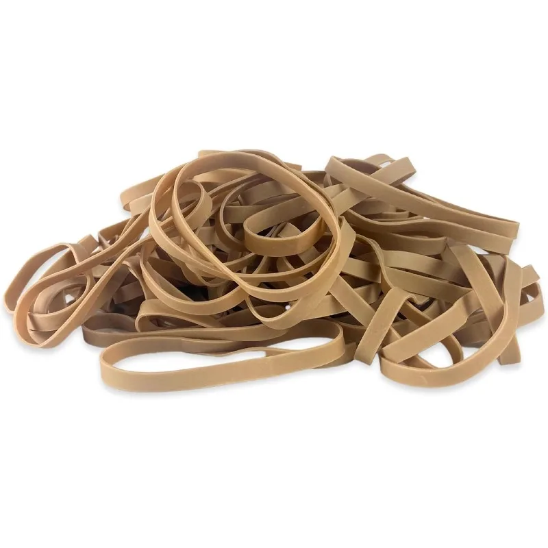 

Upgrade Office Supply Rubber Bands, Size 64 (3-1/2 x 1/4), 80 Bands, 1/4 lb, 40-Pack CASE, USA