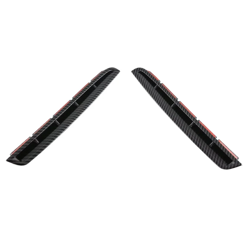 

For Hyundai Palisade 2022 2023 Car Head Light Lamp Eyelid Eyerbow Cover Trim Sticker Spare Parts Accessories ABS Carbon Fiber-AB