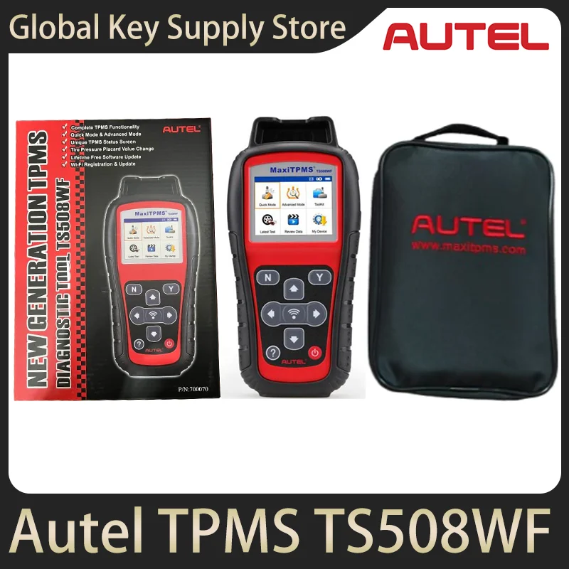 Autel MaxiTPMS TS508WF TPMS Diagnostic Service Tool Tire Repair Pressure Monitor Program Activate Conduct TPMS MX sensor Relearn