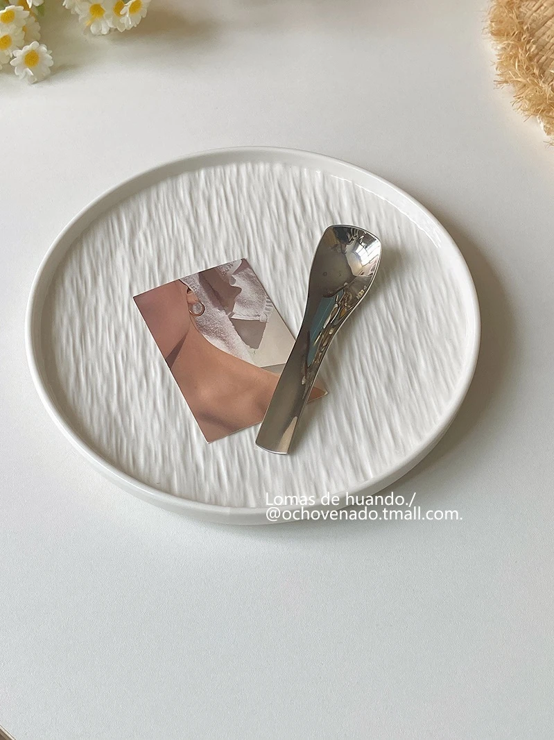 INS Wind Plate Ceramic Premium Steak Dining Plate Dessert Western Food Special Look Breakfast Salad Pasta Plate Household Items