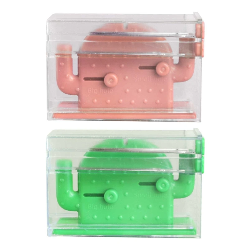 

Needle Threader Double-headed Needle Hand Threader Practical Quick Sewing Needle Changer Automatic Needle Threader Tool