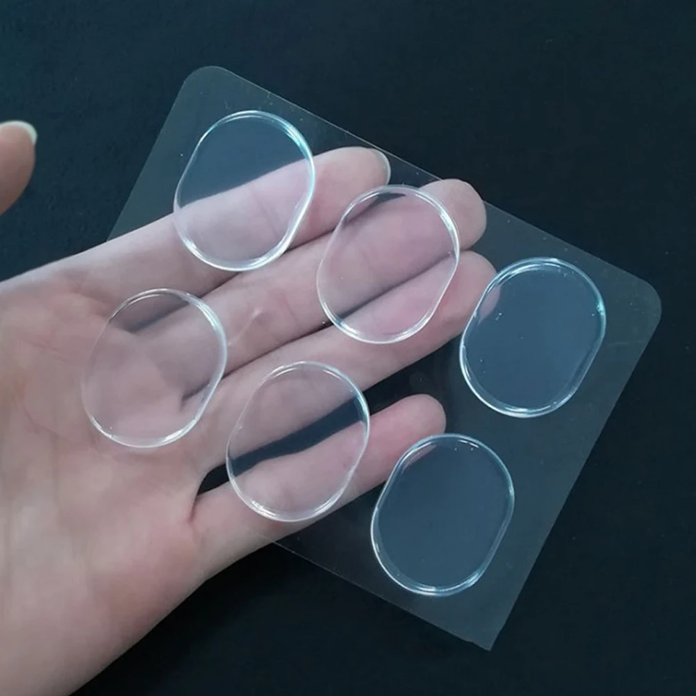 

4 Sheets Drum Mute Pads Silicone Dampeners Adjustable Adhesive Gel Pads for Professional Drum Sound Control and Practice