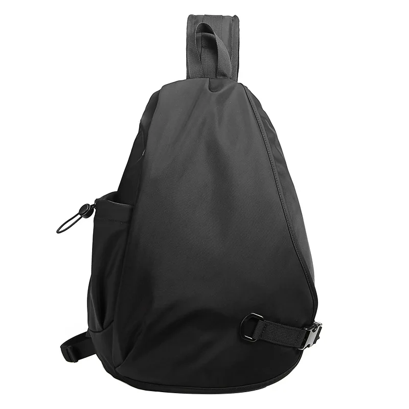 Tactical Waterproof Crossbody Chest Bag for Men Nylon Outdoor Sling Pack with Anti-Theft Zipper Cycling Hiking Travel