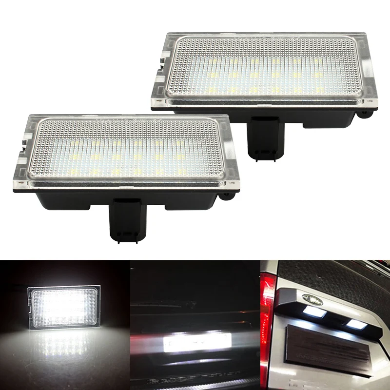 

2Pcs LED Number License Plate Light Lamps For Land Rover LED Rear License Plate Lamp for Land Rover Discovery 3 05-09 Discovery