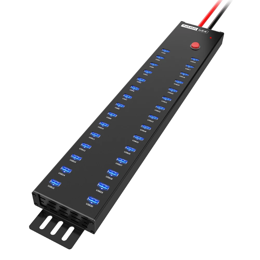 Sipolar Factory30 Port Usb 2.0 Usb Hub 30 Ports Hub Usb