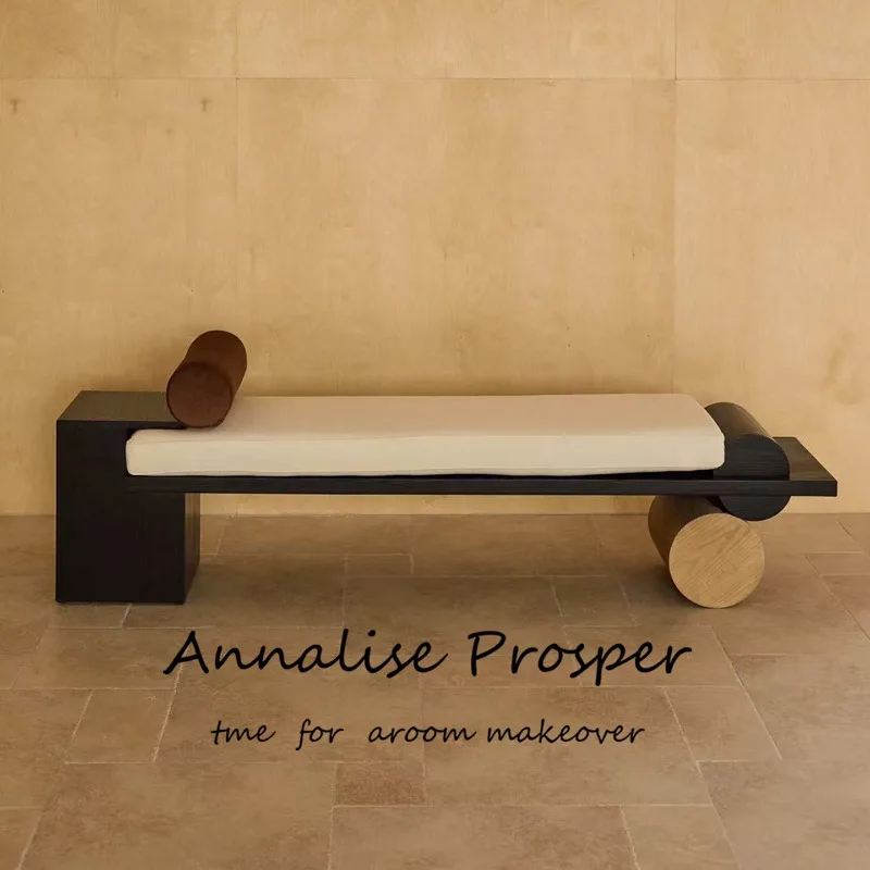

Italian Designer Solid Wood Entryway Shoe Bench Bed End Sofa Stool Luxury Ottoman Storage Muebles Upholstered Bench Stool