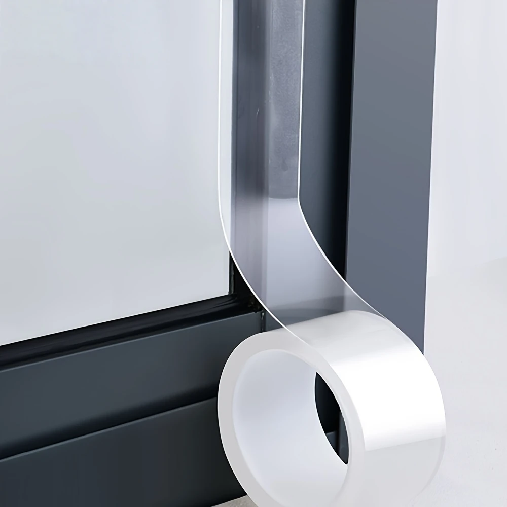 1PC Windproof Window Sealing Tape Waterproof Self Adhesive Draft Isolation Tape No Residue Weather Stripping ﻿