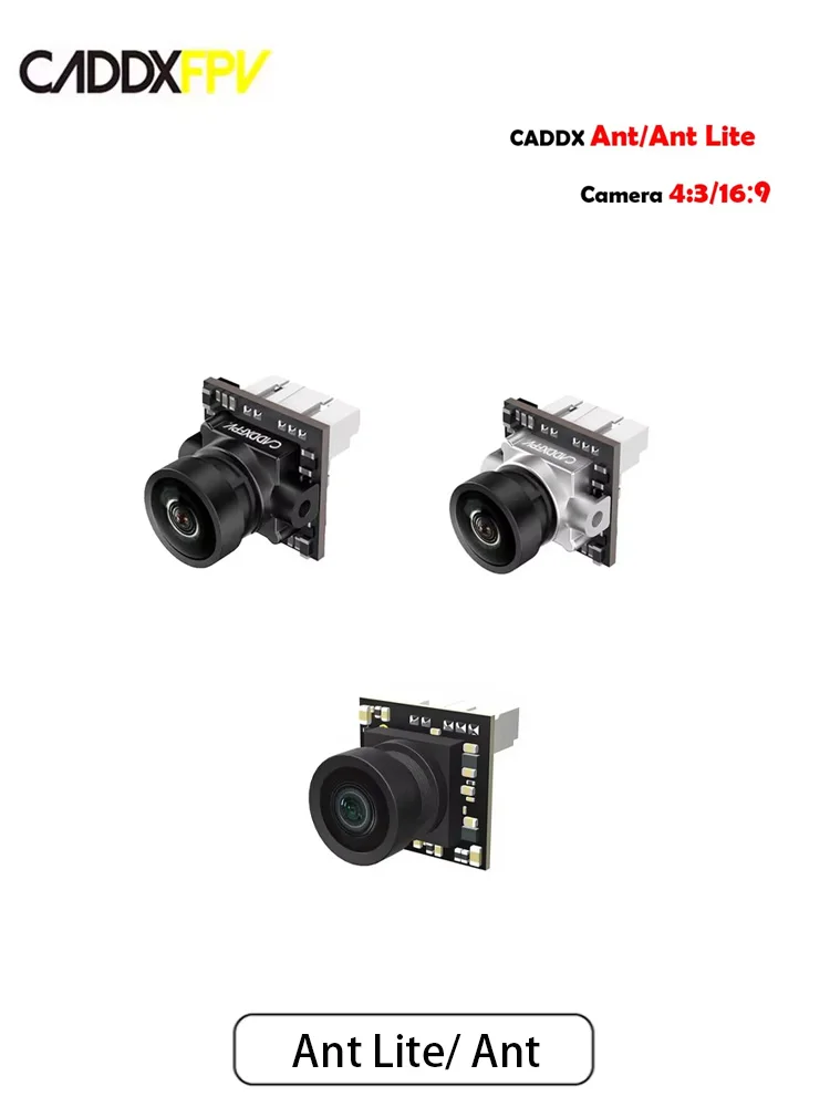 AliExpress KWINGFPV CADDX Ant FPV Camera 1200TVL Ant Lite Analog Camera (FPV Cycle Edition) 4:3/16:9 NTSC/PAL Camera