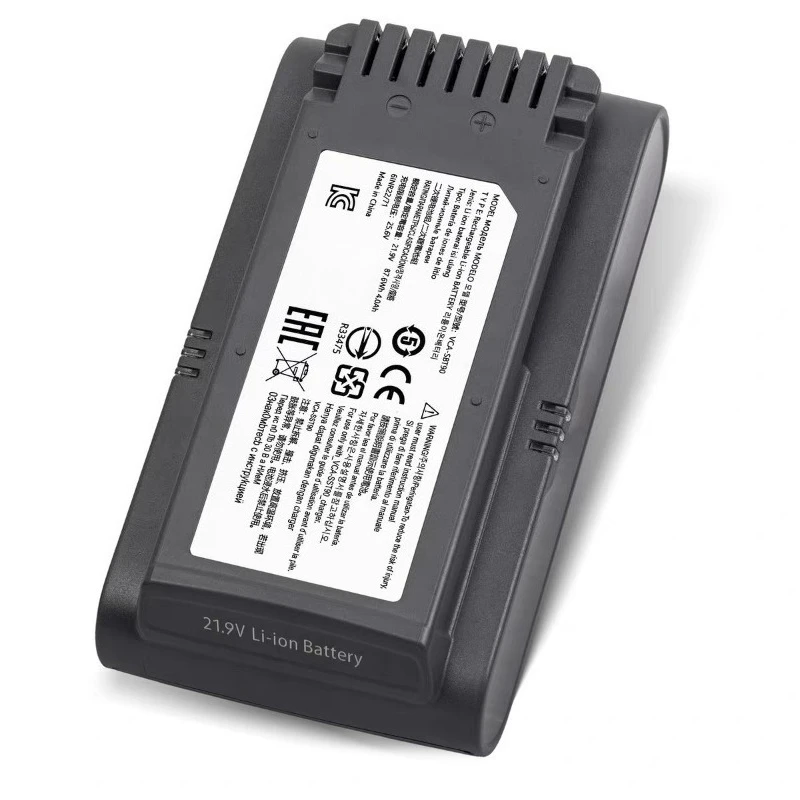 Bateria VCA-SBT90 6000mAh para Samsung Jet 75 75+ 90 90+ Series aspirador de pó novo de alta capacidade