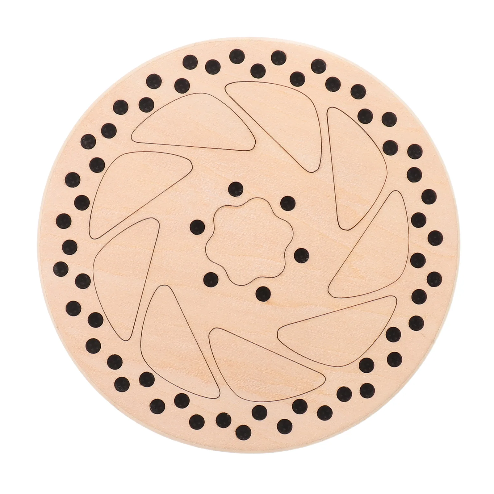 Wooden Stream Drum 6 Inch Handheld Percussion Instrument Natural Wood Handpan Meditation Drum Relaxation Yoga Music Lover Gift