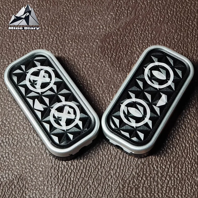 Bobcat EDC Push Slider Fidget Spinner Metal Magnetic Haptic Slider Office Stress Relieving and Relaxing Fidget Toys