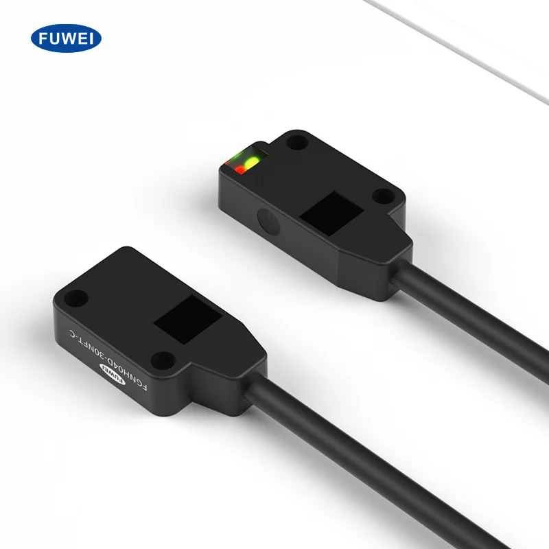 FUWEIFGNH04D-50PFT-C Precision Detection, High-Speed Stability, Ultra-Thin Photoelectric Sensor, Micro Sensing Square