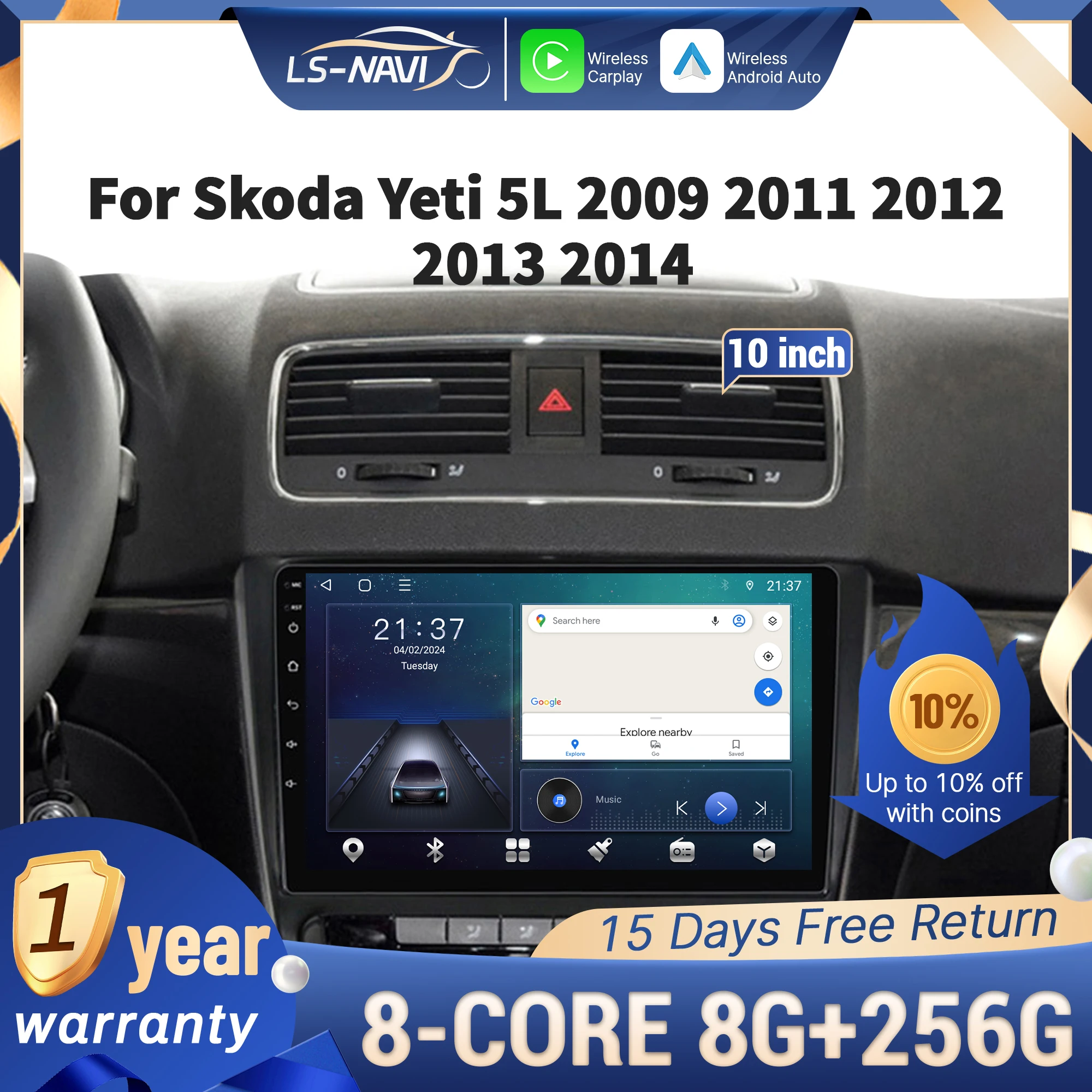 For Skoda Yeti 5L 2… - image