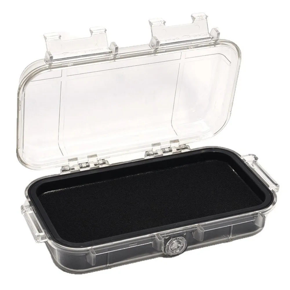 High Quality ABS Camping Box Shockproof Equipment Dry Box Sealed Storage Box Transparent Professional Waterproof Toolbox