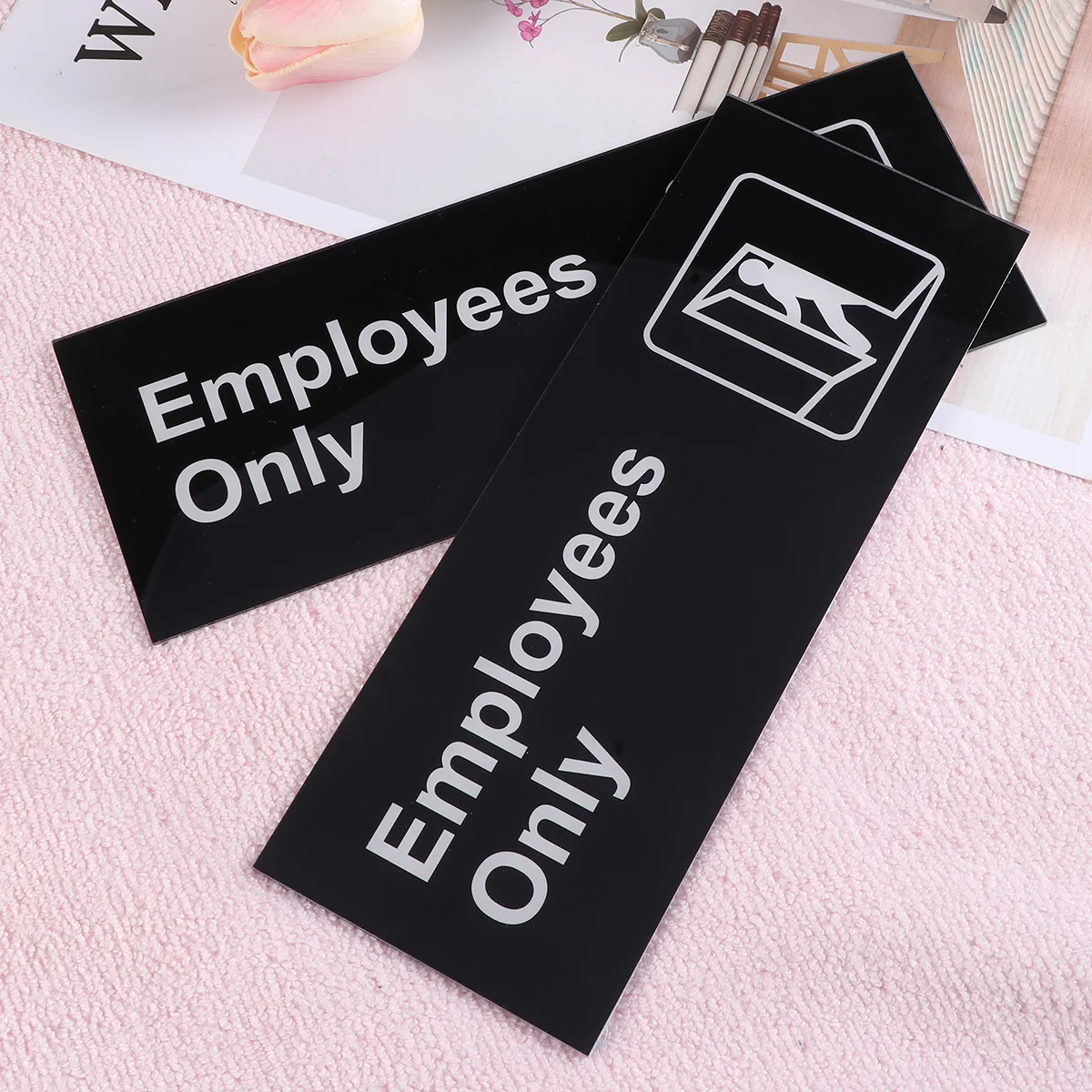 

Employee-specific Signboard Semi-rigid Employees Informative Holder Office Indicator Dust-free Surface
