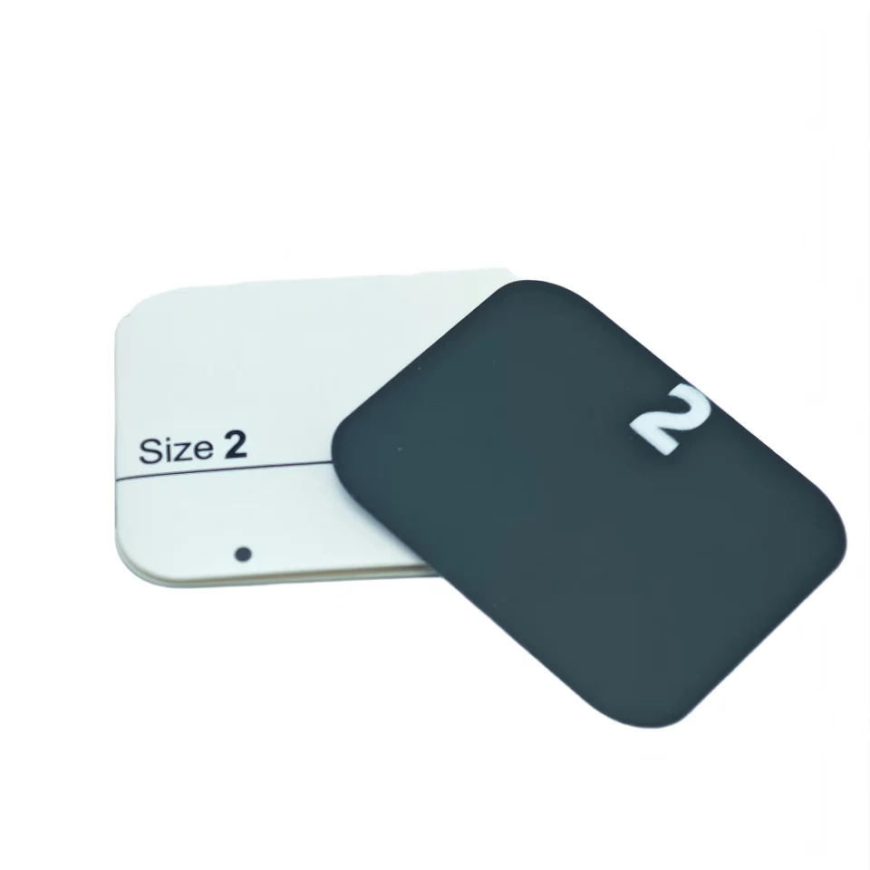 Dental PSP Sensor Imaging Plate Size 0 1 2 Compatible with Fussen KaVo Satelec Carestream Apixia Digital X Ray Scanner