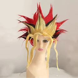 Anime Duel Monsters Mutou Yugi Yugi Muto Costume Cosplay parrucche per capelli