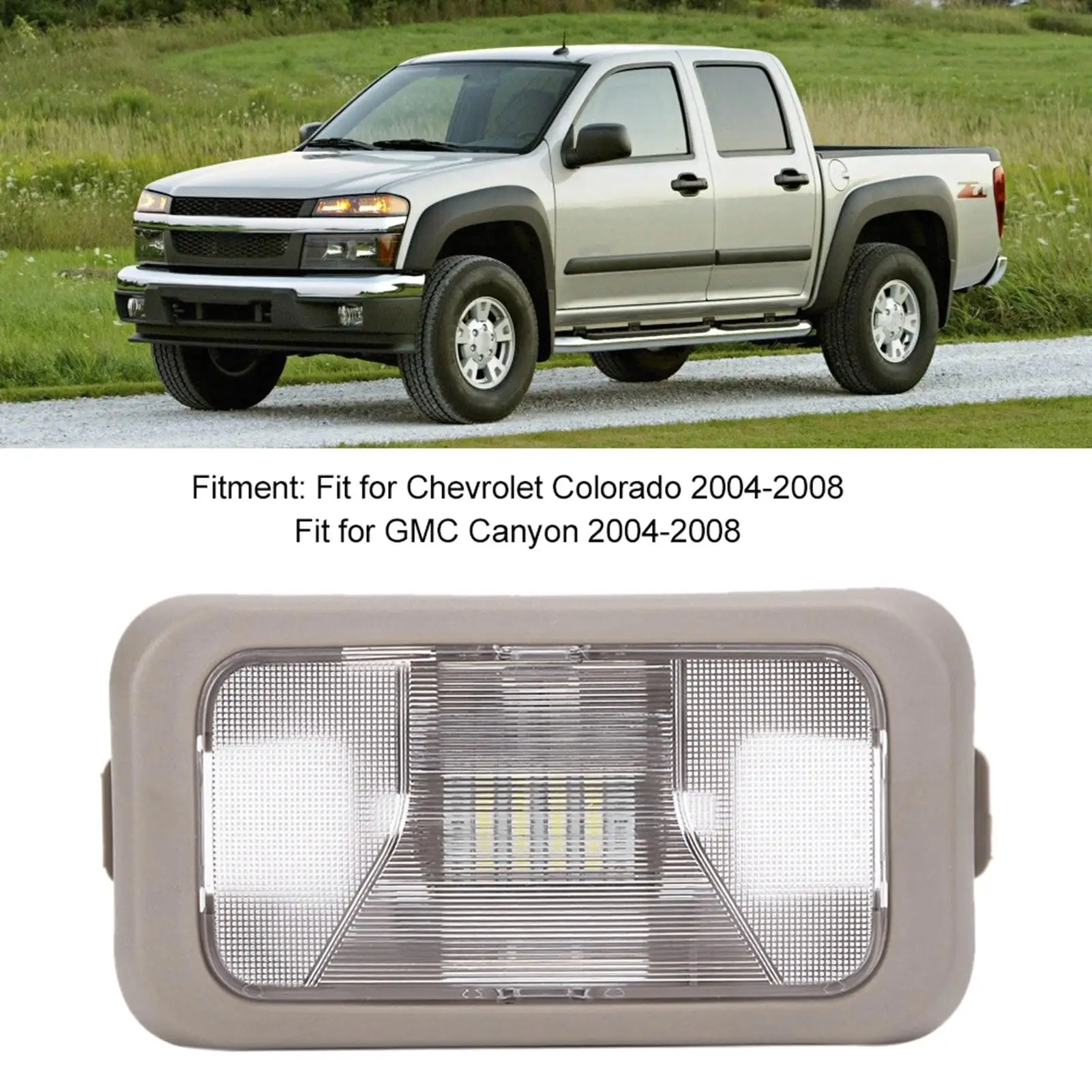 Interior Dome Roof Ceiling Light Working Lamp 15126553 Fit for Chevrolet colorado 2004-2008