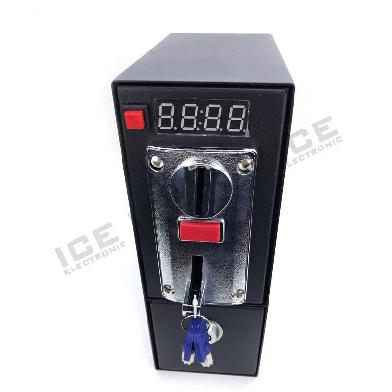 

Coin-Operated Time Control Box for Washing Machines And Vending Machines with Multiple Currency Support Coin Selectors