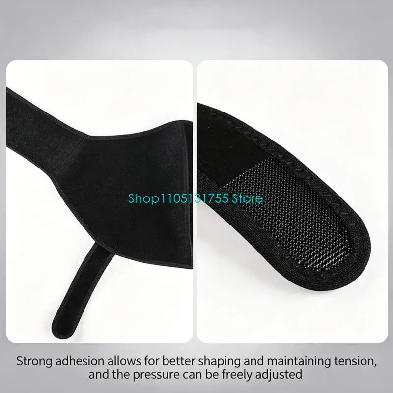 K0EF Adjustable Shoulder Support for Basketball and Badminton, Single Shoulder Wrap with Wide Panel for Training and General
