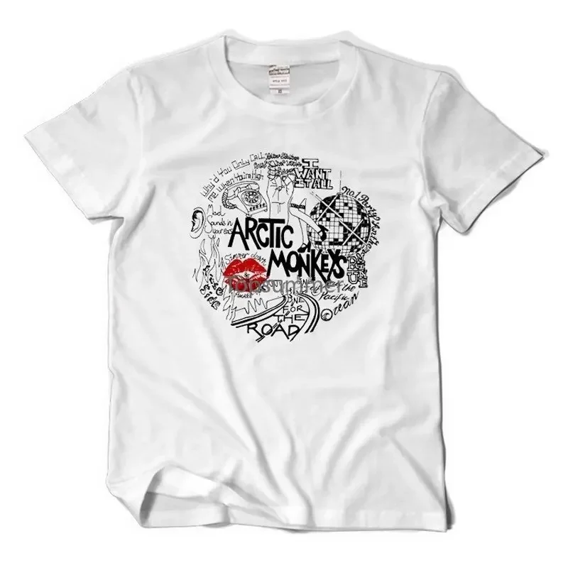 Arctic Monkeys Summer Men Arctic Monkeys Rock Band Fans T Shirt