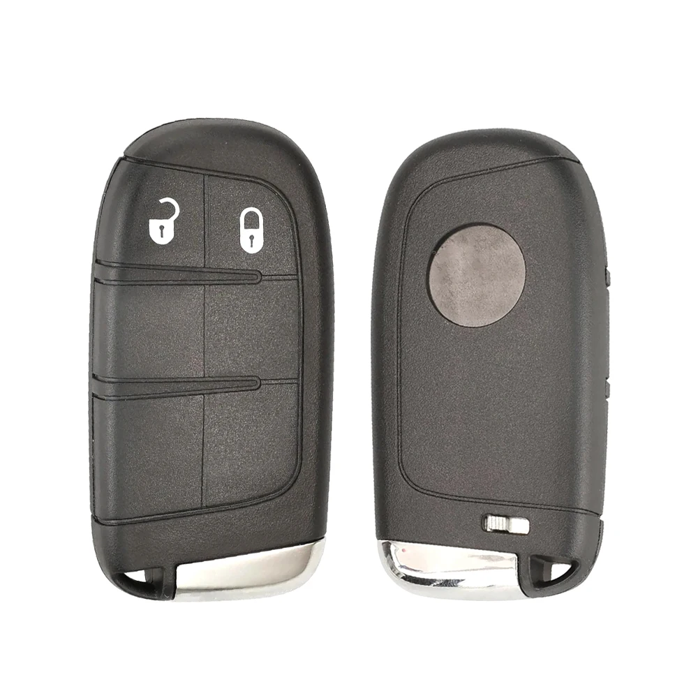 CS017021 3/4/5BTN Replacement Remote Smart Key Shell For Fiat 500 500L 500X Toro 2016 2017 2018 2019 Car Key Case SIP22 Blade