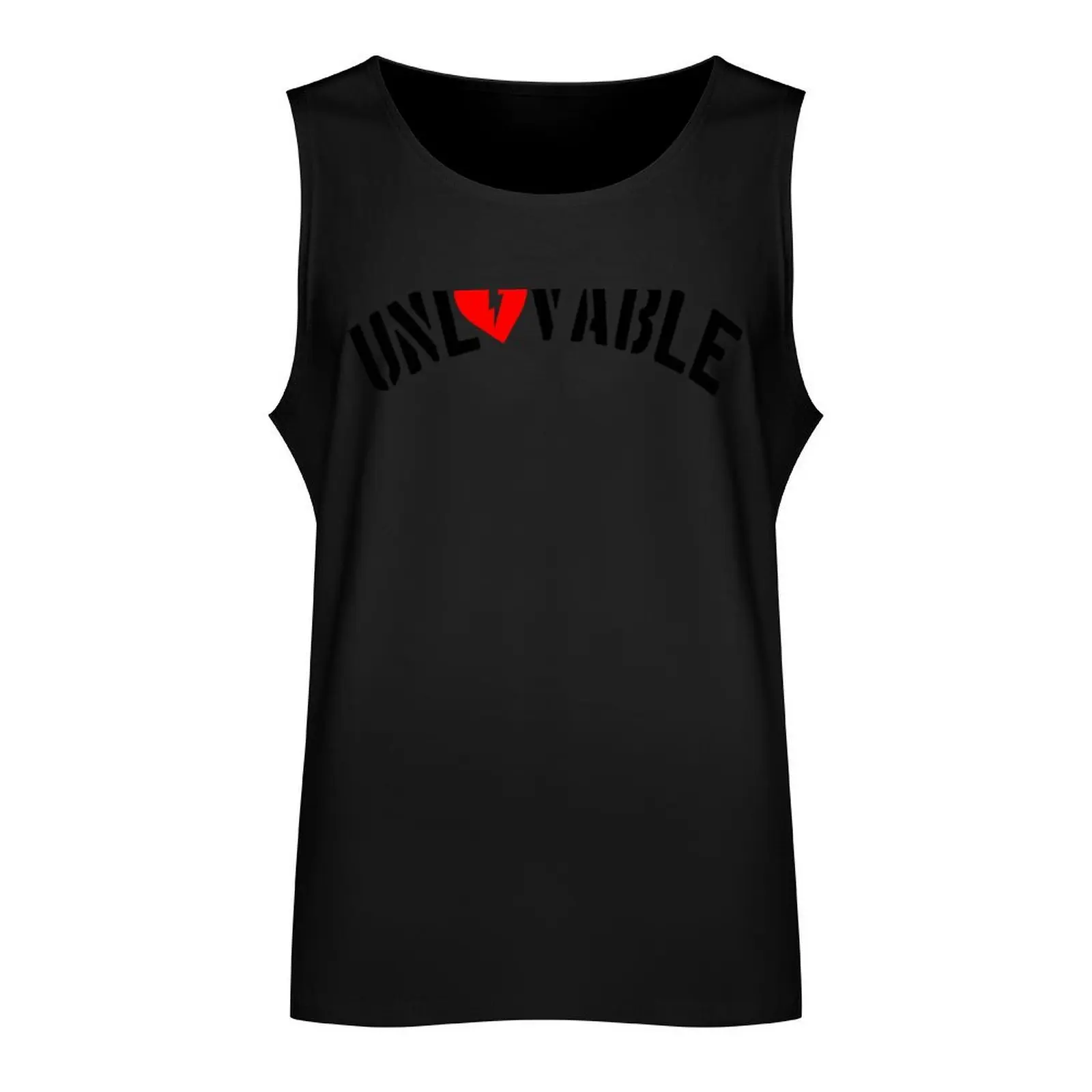 UNL?VABLE - UNLOVABLE Tank Top sleeveless man shirts t-shirts man singlet for men T-shirt Men's gym