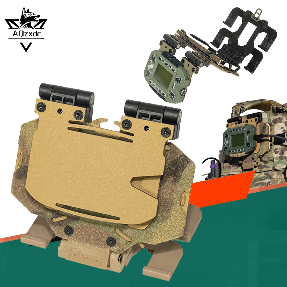 

Tactical V2 Navigation Module Set Vest Chest Mobile Phone Navigation Pad Multifunctional Universal Terminal Holder for Shooting