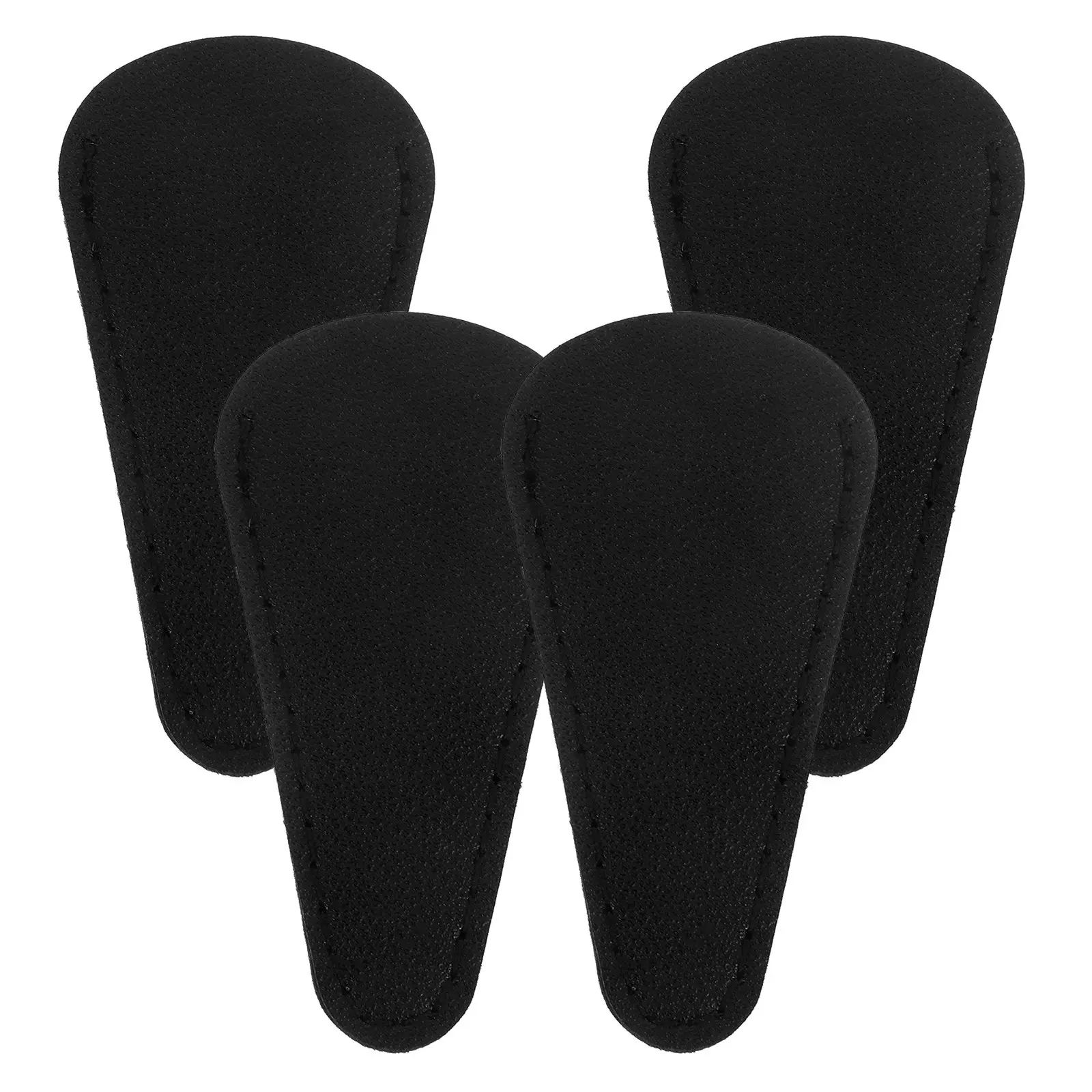 

4Pcs Scissor Protective Covers PU Portable Safety Scissors Sheath Reusable Tool Protector for Salon Embroidery Storage