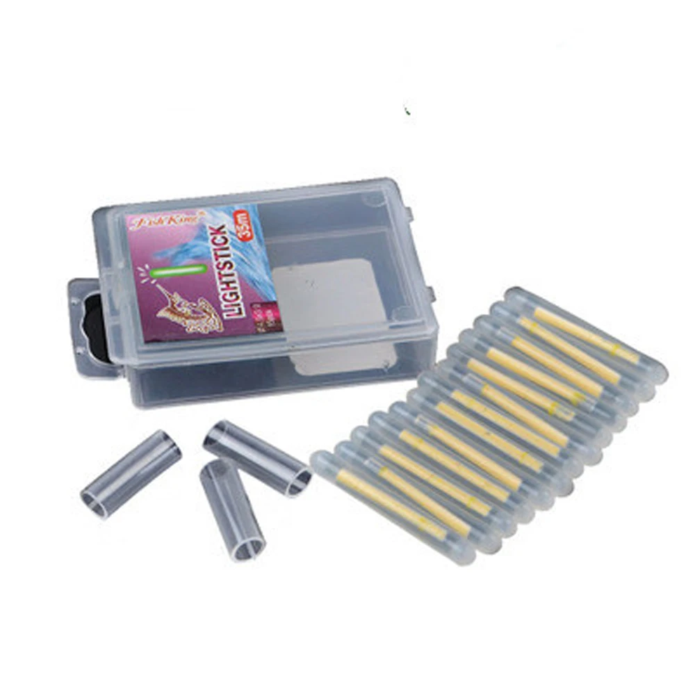 

High brightness Chemical Light 15pcs/lot Luminous Float 4.5mmx39mm Fluorescent Fishing Float Lightstick Fishing Light Stick