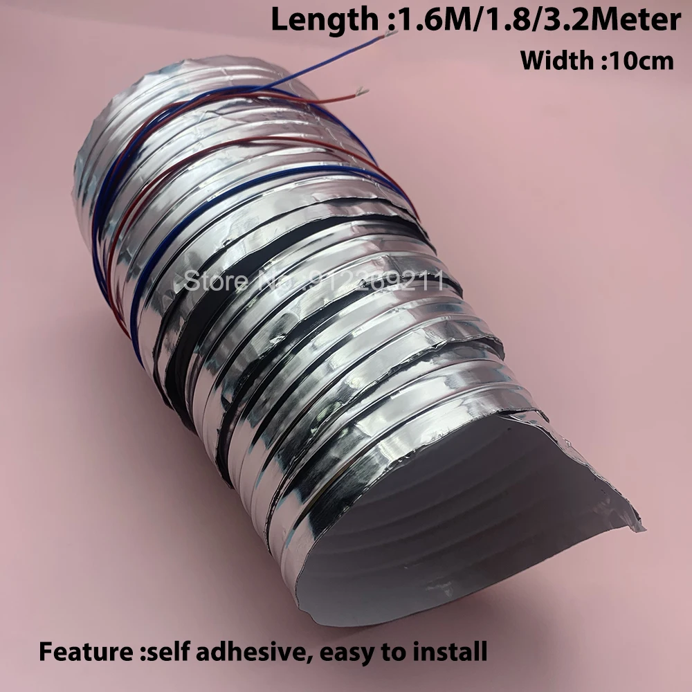 1PCS Eco Solvent Printer Heat Resistance Rope 1.6M 1.8M 3.2M 10cm Width Heating Strip Tape For Flora Mimaki Aifa Xuli Allwin