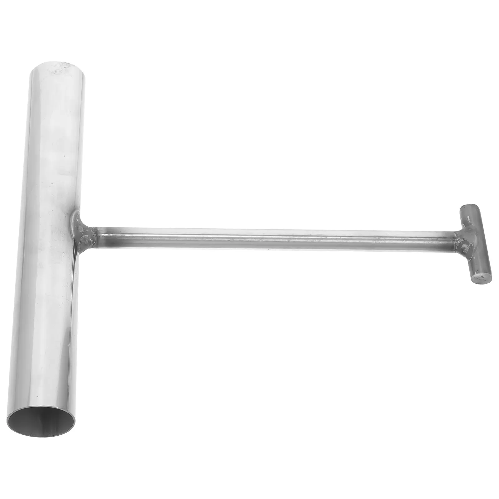 Manhole Cover Lifter Metal Manhole Lid Hook Heavy Duty Drain Cover Lifting Hook Iron Manhole Tool T-shape Manhole Lifting Tool