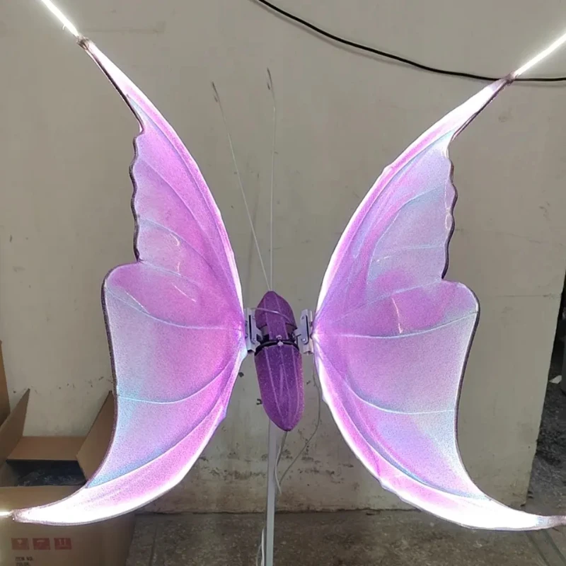 F-BL0238 Wedding Party Props Butterfly Lights Led Moving Butterfly Light Wedding Decoration Led Big Butterfly Wedding Props